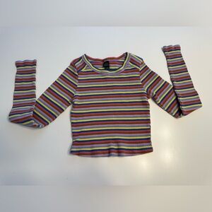 XS Wild Fable Multicolor Striped Knit
